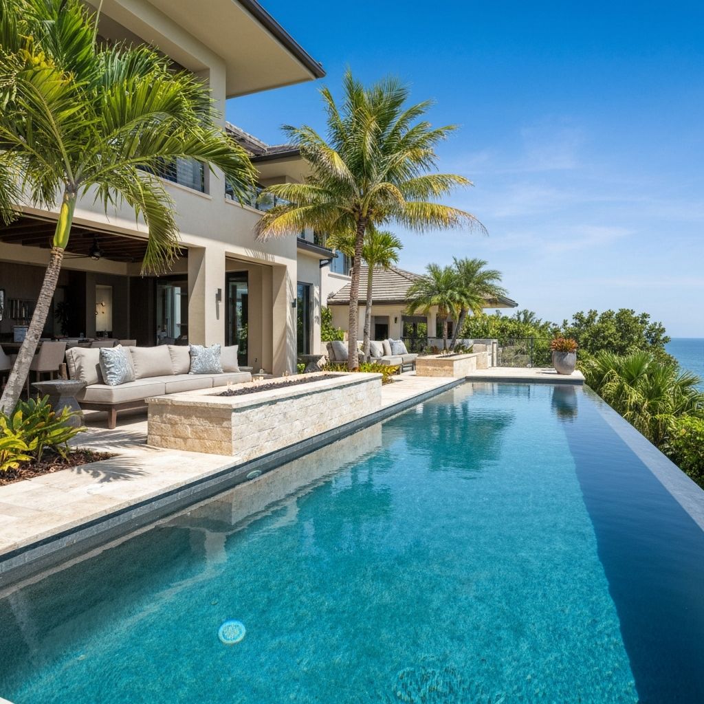 Resort-Style Pool Landscape